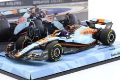 A. Albon Williams FW45 Gulf Design #23 Singapur GP Formel 1 2023 1:43 Minichamps