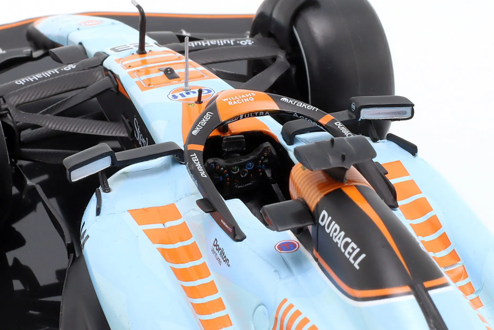 A. Albon Williams FW45 #23 Singapur GP Formel 1 2023 1:24 Premium Collectibles