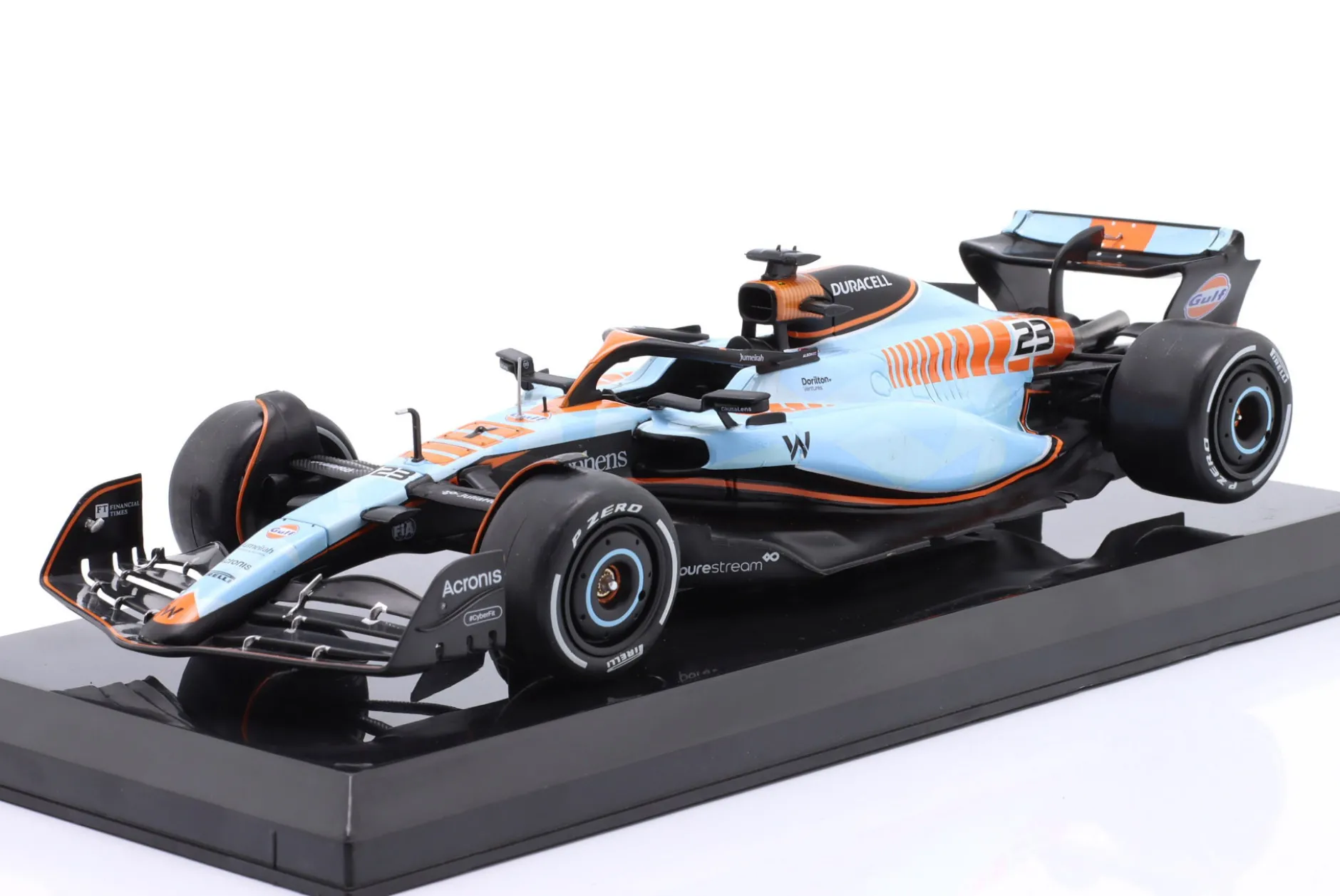 A. Albon Williams FW45 #23 Singapur GP Formel 1 2023 1:24 Premium Collectibles