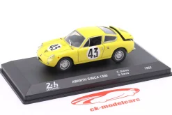 Abarth Simca 1300 #43 24h LeMans 1962 Dubois, Harris 1:43 Altaya