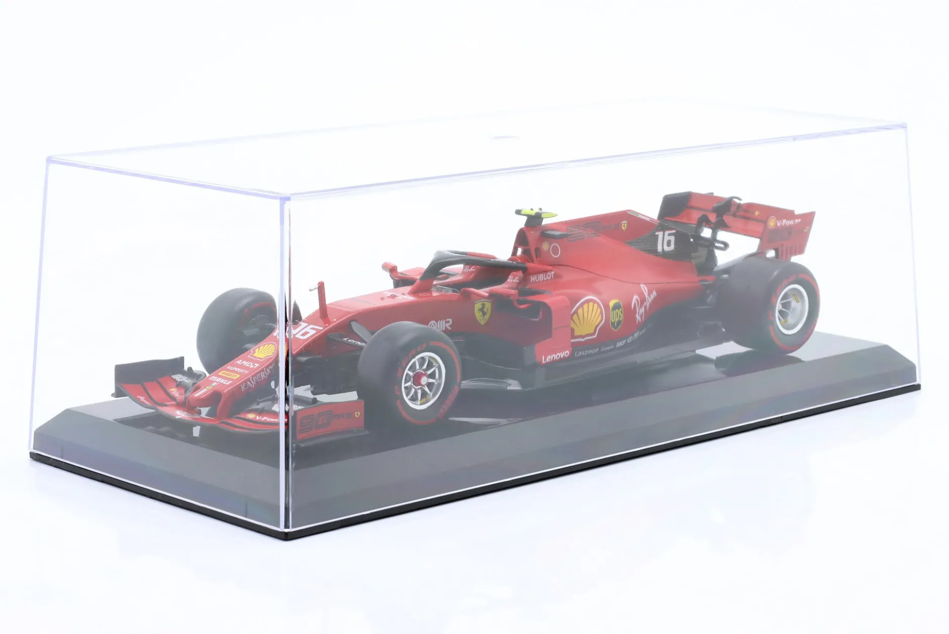 Acryl Vitrinenhaube für Modellautos im Maßstab 1:24