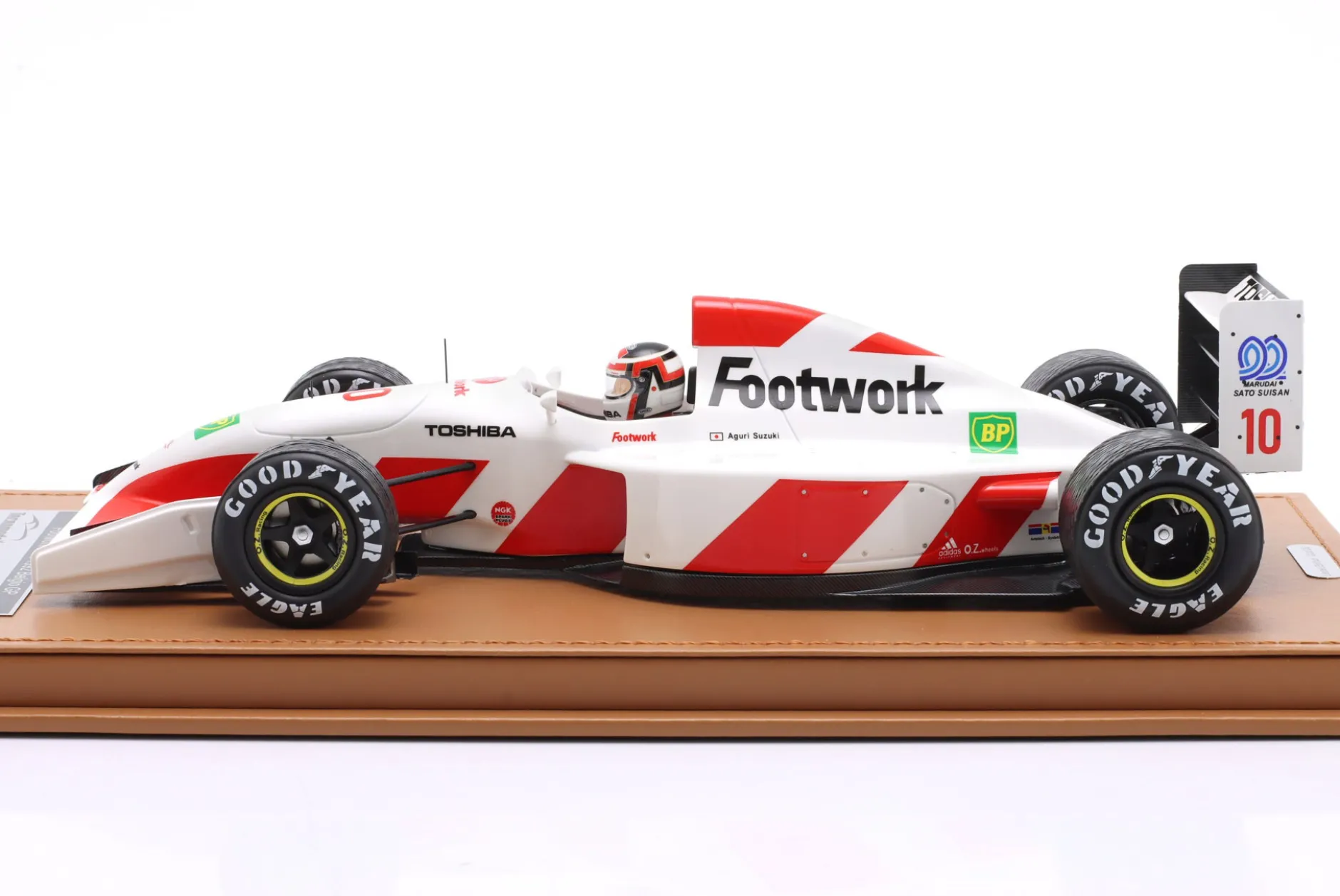 Aguri Suzuki Footwork FA13 #10 9th Belgien GP Formel 1 1992 1:18 Tecnomodel