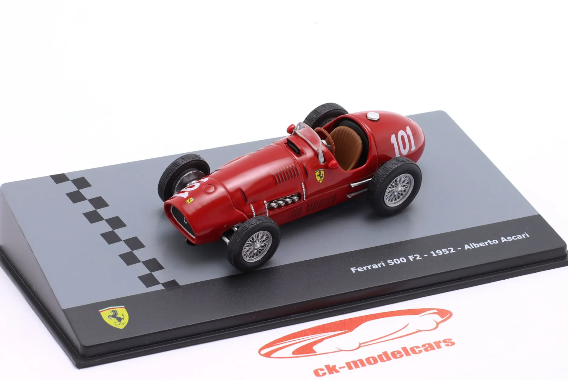 Alberto Ascari Ferrari 500 #101 Sieger Deutschland GP Formel 1 Weltmeister 1952 1:43 Altaya