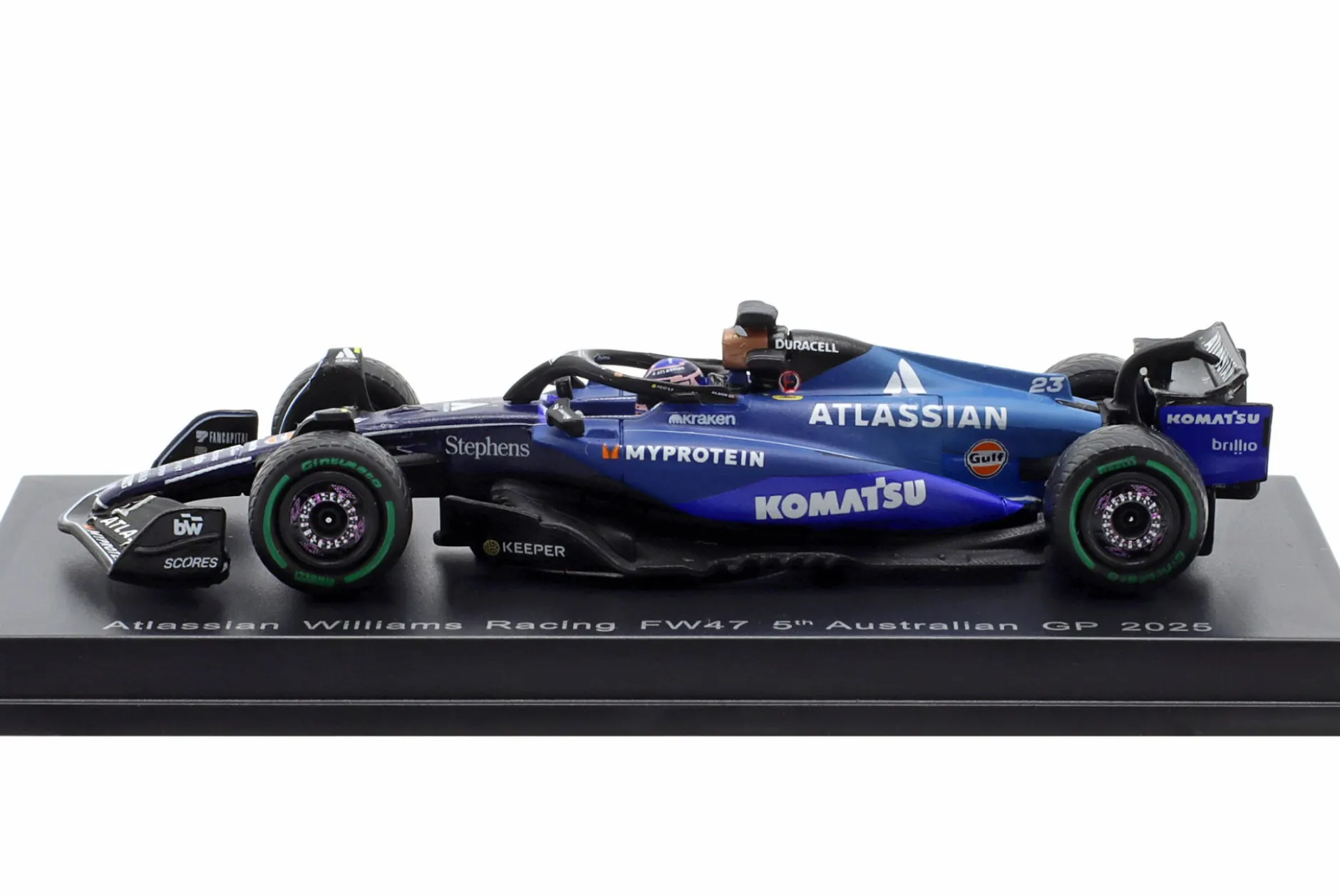 Alex Albon Williams FW47 #23 5th Australien GP Formel 1 2025 1:64 Spark