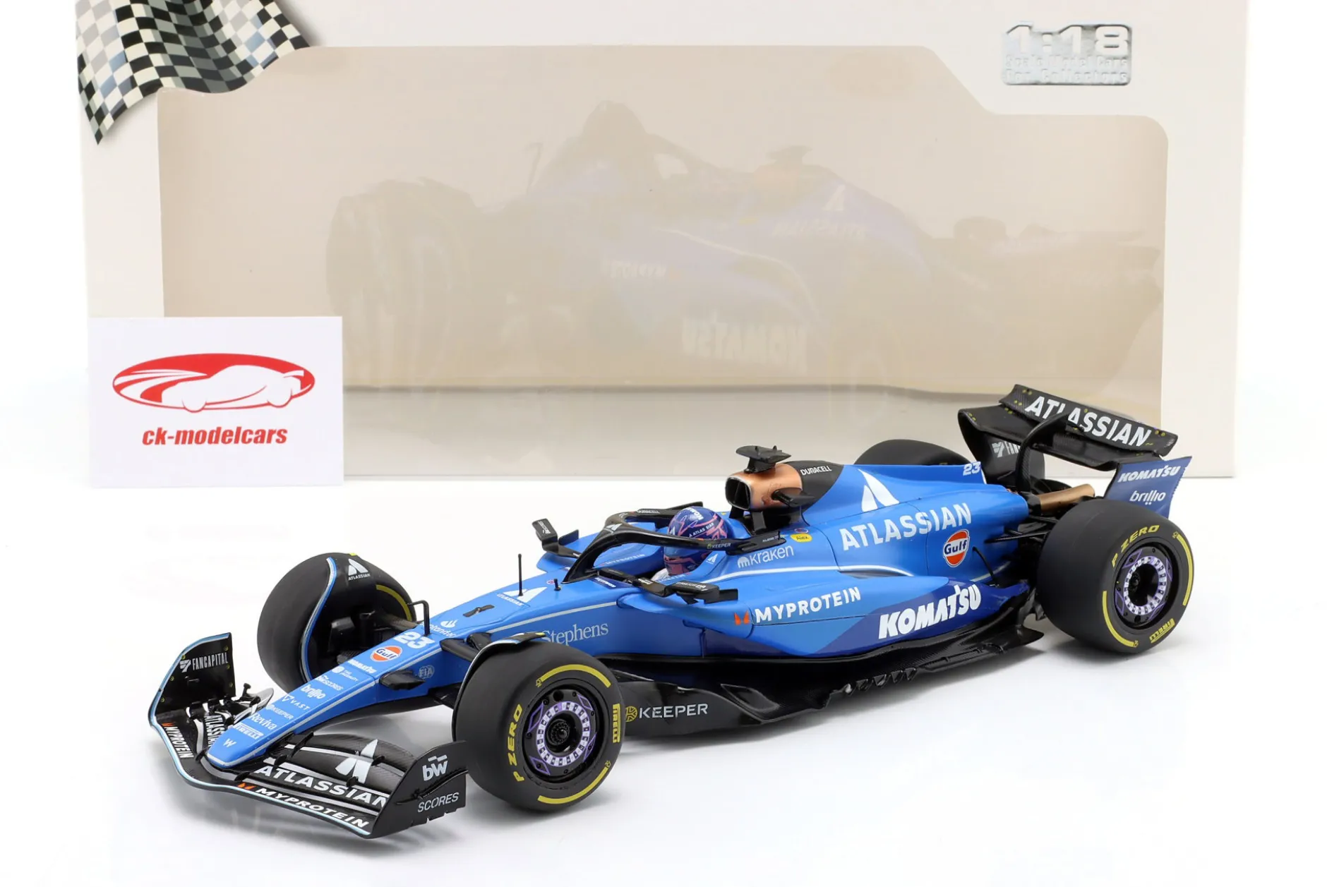 Alex Albon Williams FW47 #23 5th Australien GP Formel 1 2025 1:18 Solido