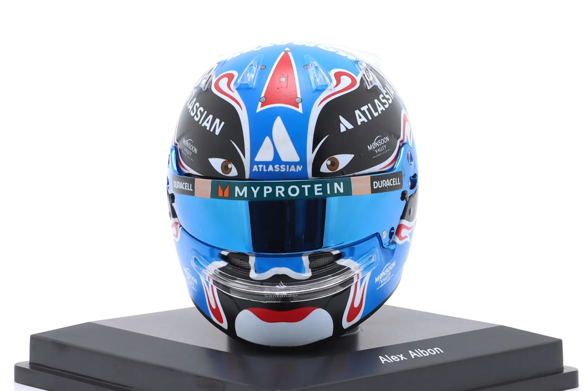 Alex Albon Williams Racing #23 7th China GP Formel 1 2025 Helm 1:5 Spark