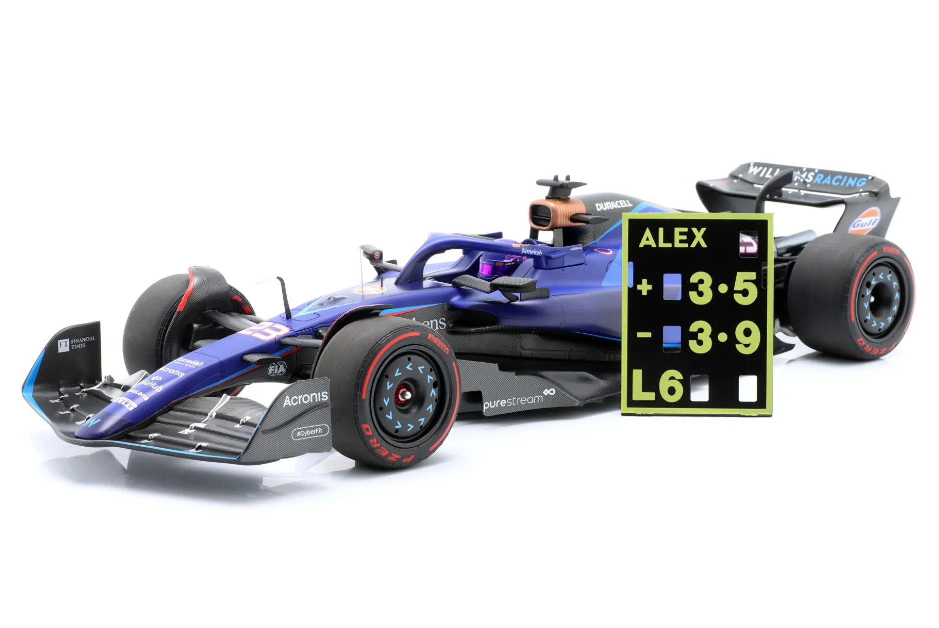 Alexander Albon Williams FW45 #23 Bahrain GP Formel 1 2023 1:18 Minichamps