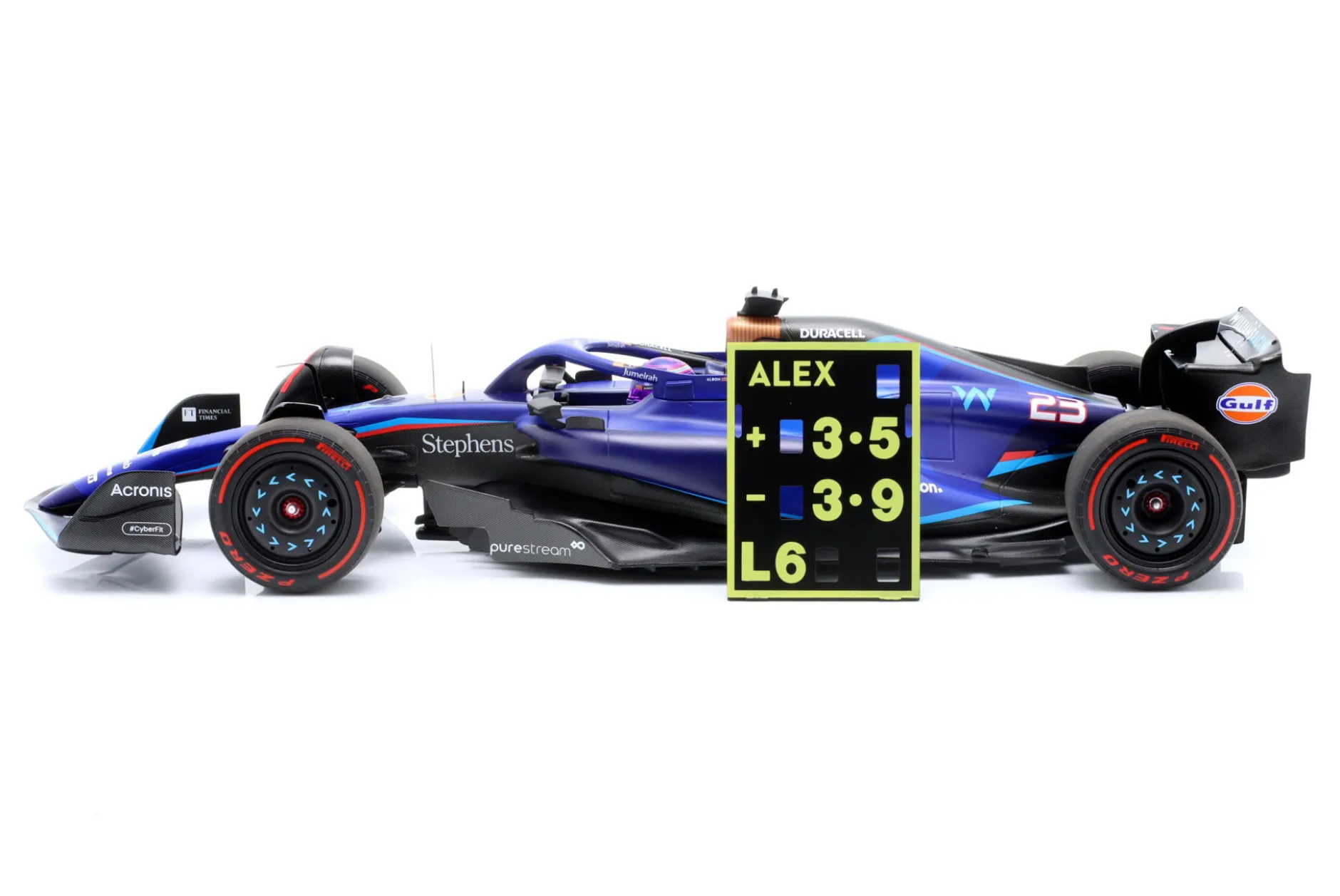 Alexander Albon Williams FW45 #23 Bahrain GP Formel 1 2023 1:18 Minichamps