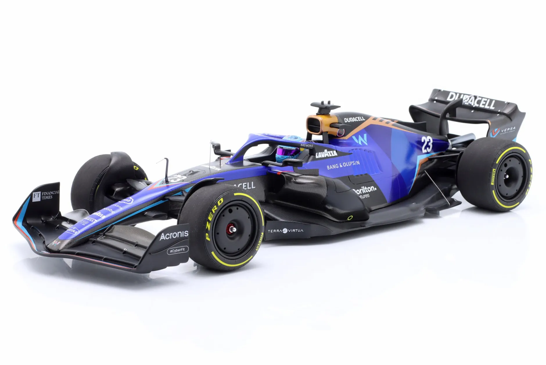 Alexander Albon Williams FW44 #23 Miami GP Formel 1 2022 1:18 Minichamps