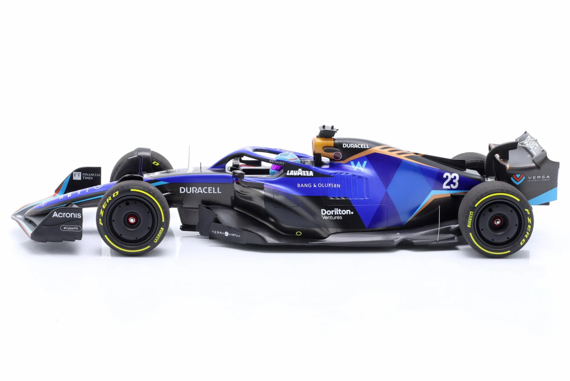Alexander Albon Williams FW44 #23 Miami GP Formel 1 2022 1:18 Minichamps
