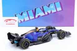 Alexander Albon Williams FW44 #23 Miami GP Formel 1 2022 1:18 Minichamps