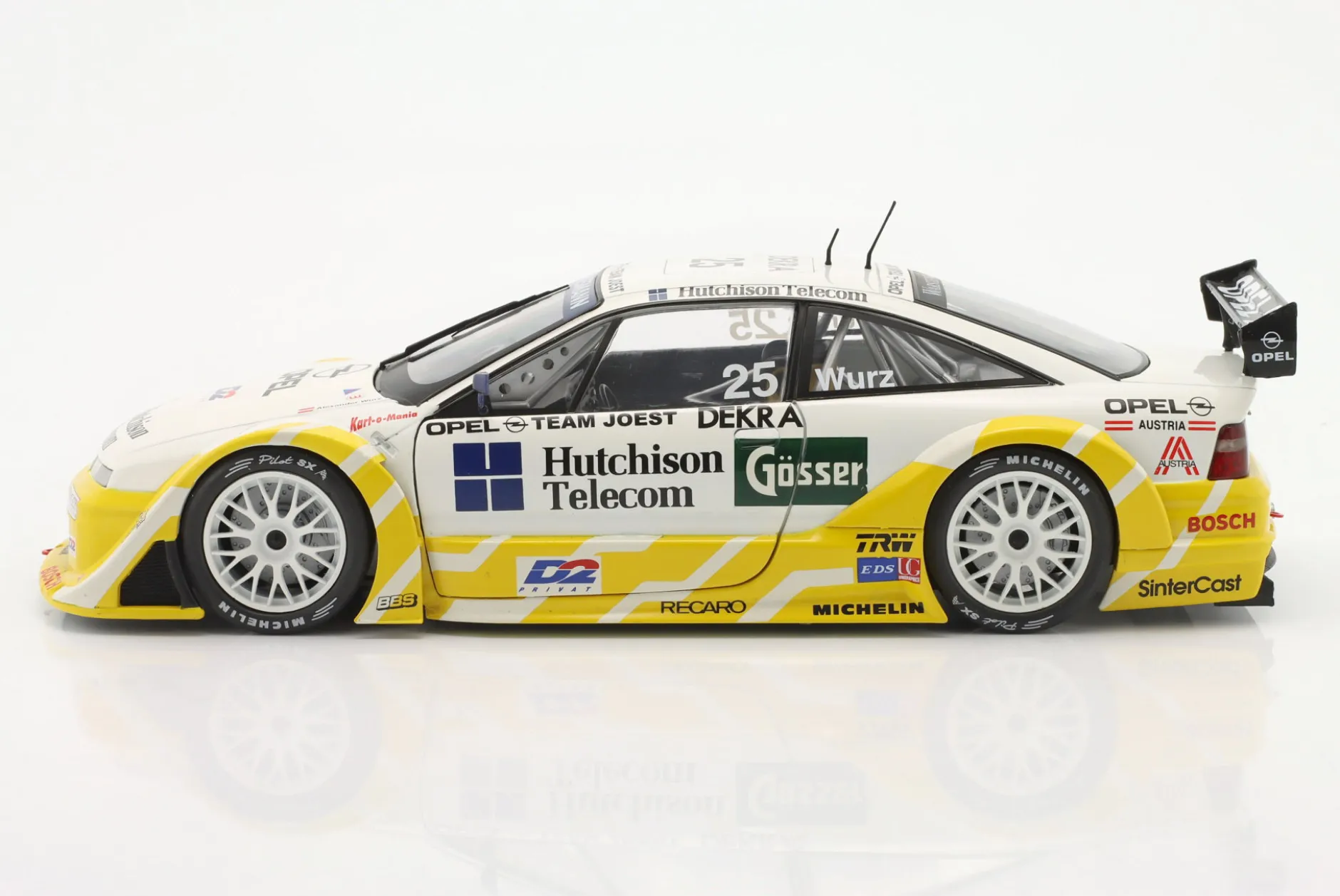 Alexander Wurz #25 Opel Calibra V6 4x4 Joest Racing DTM / ITC 1996 1:18 WERK83