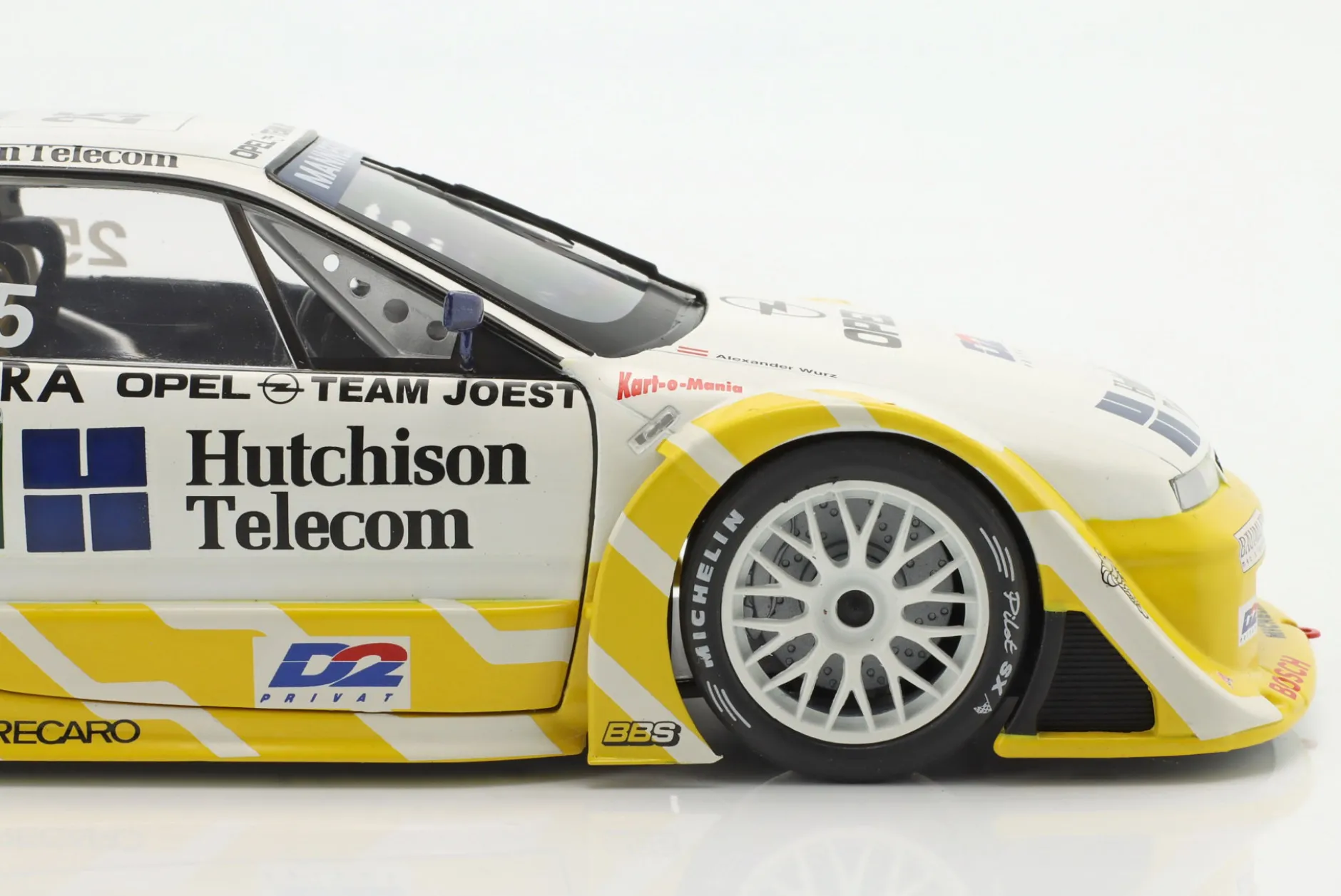 Alexander Wurz #25 Opel Calibra V6 4x4 Joest Racing DTM / ITC 1996 1:18 WERK83