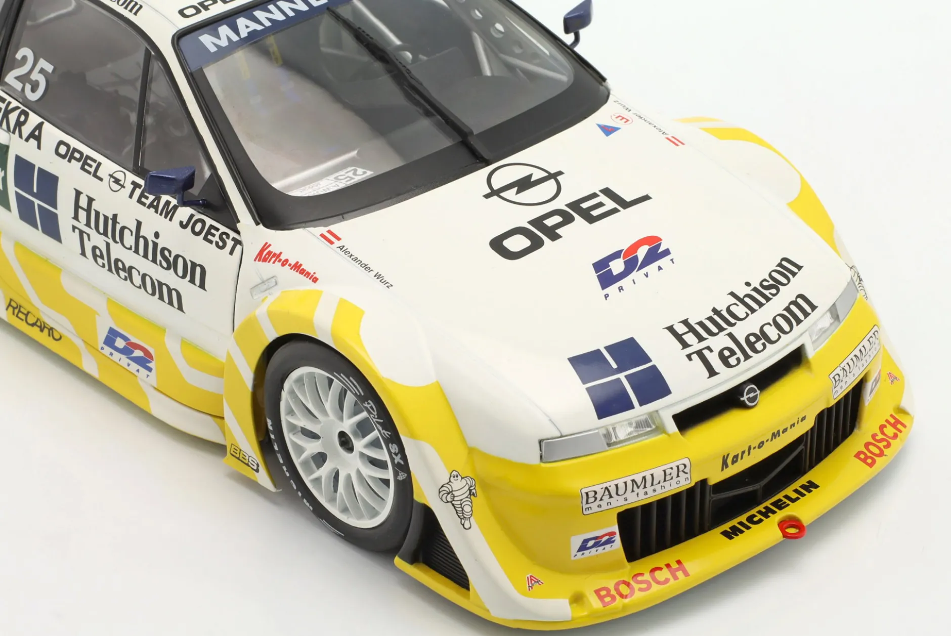 Alexander Wurz #25 Opel Calibra V6 4x4 Joest Racing DTM / ITC 1996 1:18 WERK83