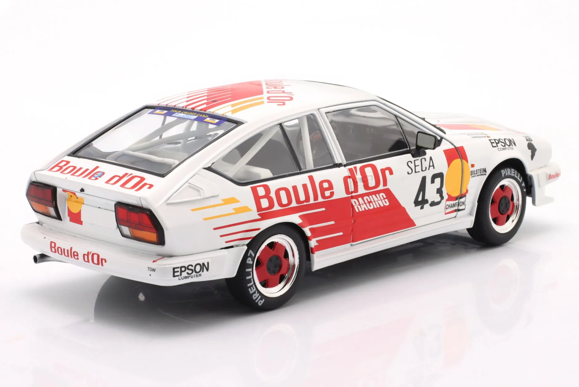 Alfa Romeo Alfetta GTV6 #43 24h Spa 1985 Luigi Racing 1:18 Solido