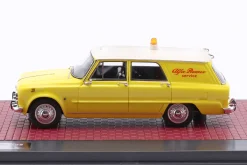 Alfa Romeo Giulia 105 Alfa Romeo Service Car Baujahr 1962-1972 gelb 1:43 Matrix