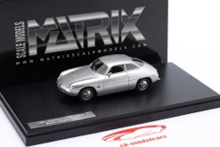 Alfa Romeo Giulietta Sprint Zagato (SZ) Baujahr 1961 silber metallic 1:43 Matrix
