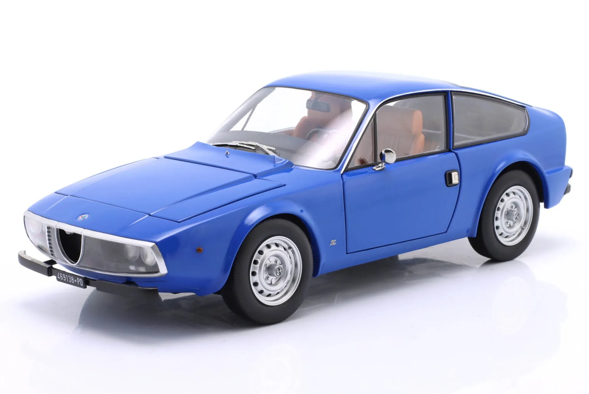 Alfa Romeo Junior Zagato Baujahr 1969 mediumblau 1:18 Norev