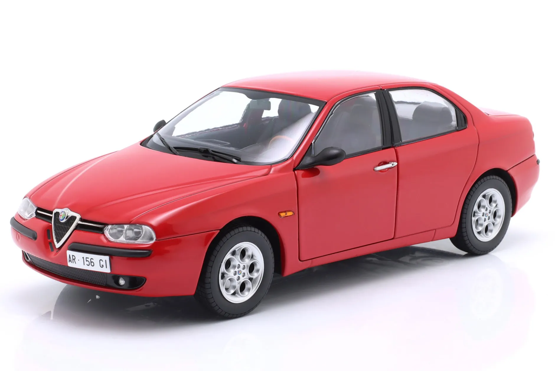 Alfa Romeo 156 2.5 V6 24V 1997 alfa rot 1:18 Mitica