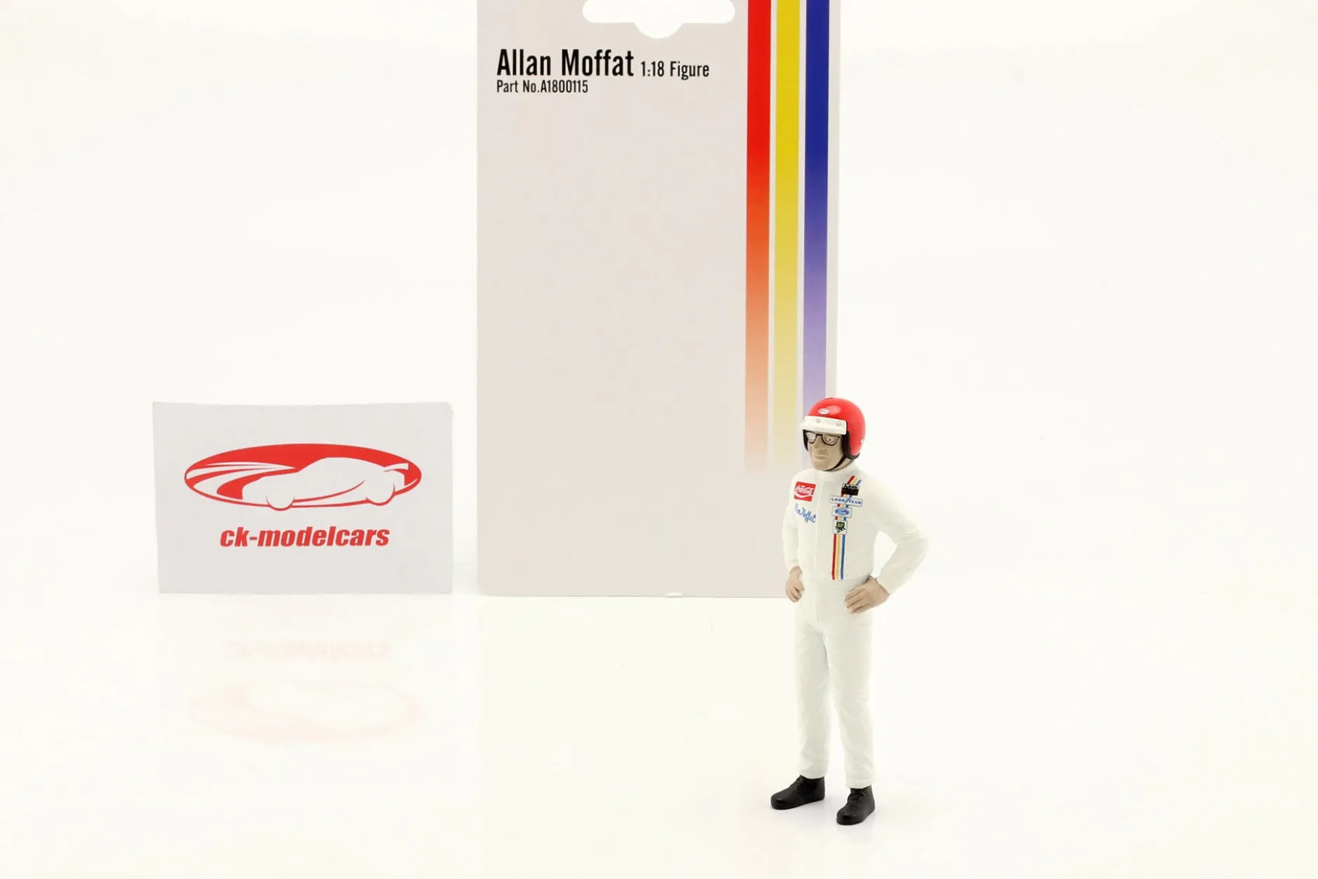 Allan Moffat Figur Coke Racing 1:18 GMP