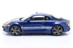 Alpine A110 Gendarmerie Baujahr 2023 blau 1:18 Solido