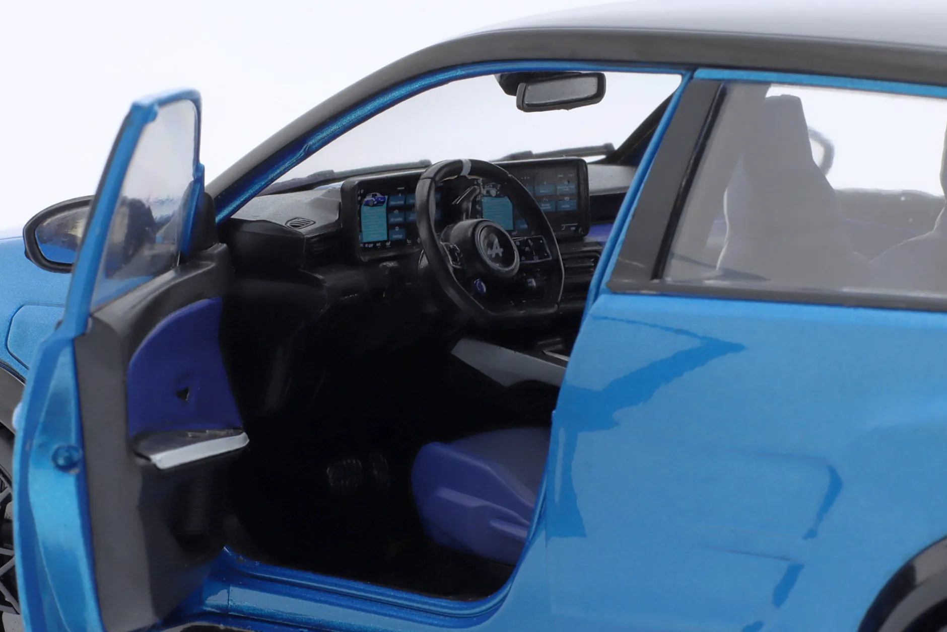 Alpine A290 GTS Baujahr 2024 blau metallic 1:18 Solido