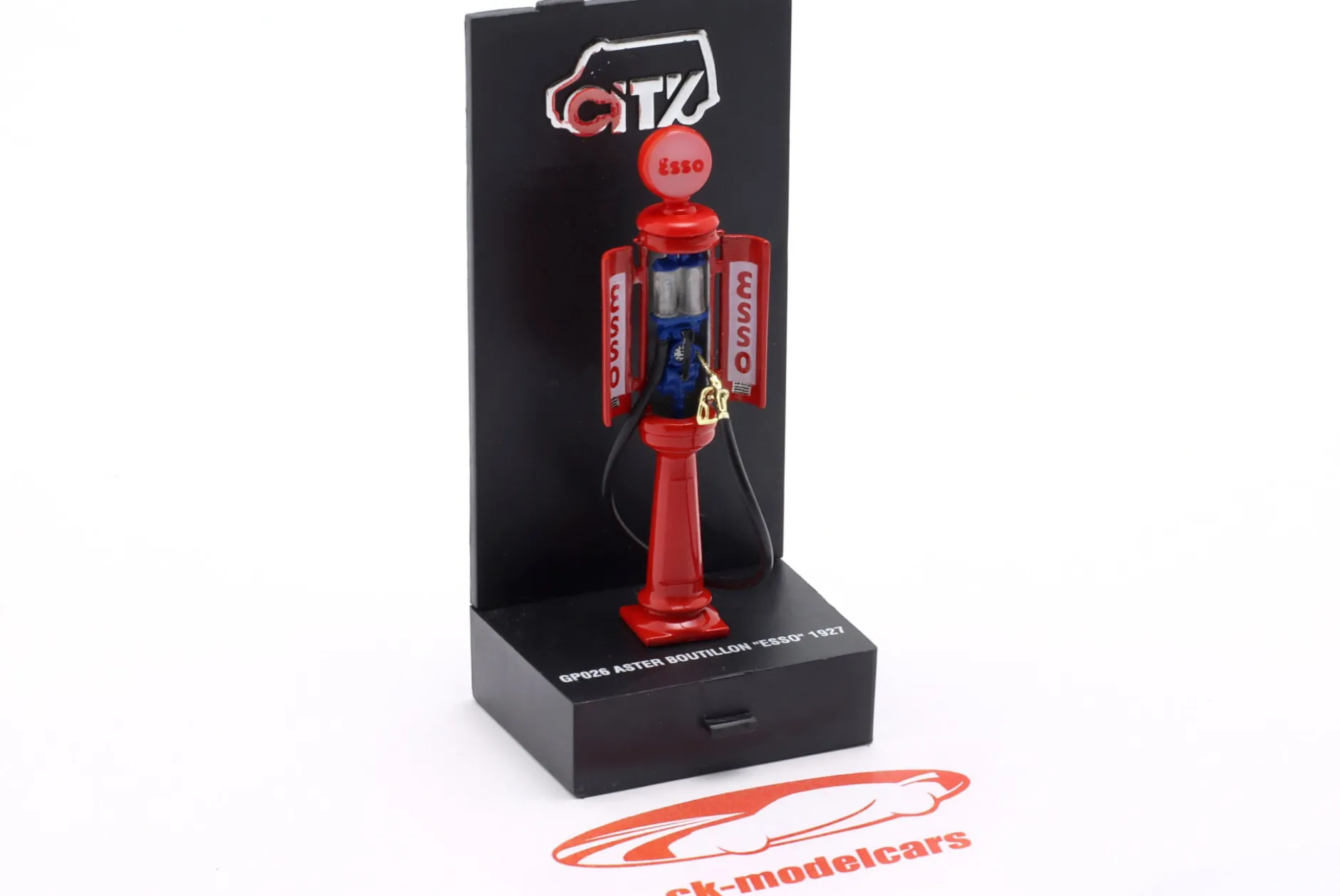 Aster Boutillon AR233 "Esso" 1927 Zapfsäule rot 1:43 City