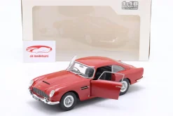 Aston Martin DB5 Baujahr 1964 rot metallic 1:18 Solido