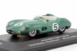 Aston Martin DBR1 RHD #5 Sieger 24h LeMans 1959 Salvadori, Shelby 1:43 Ixo