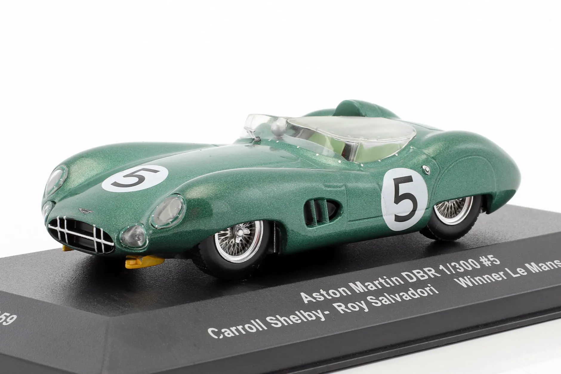 Aston Martin DBR1 RHD #5 Sieger 24h LeMans 1959 Salvadori, Shelby 1:43 Ixo