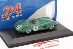 Aston Martin DBR1 RHD #5 Sieger 24h LeMans 1959 Salvadori, Shelby 1:43 Ixo