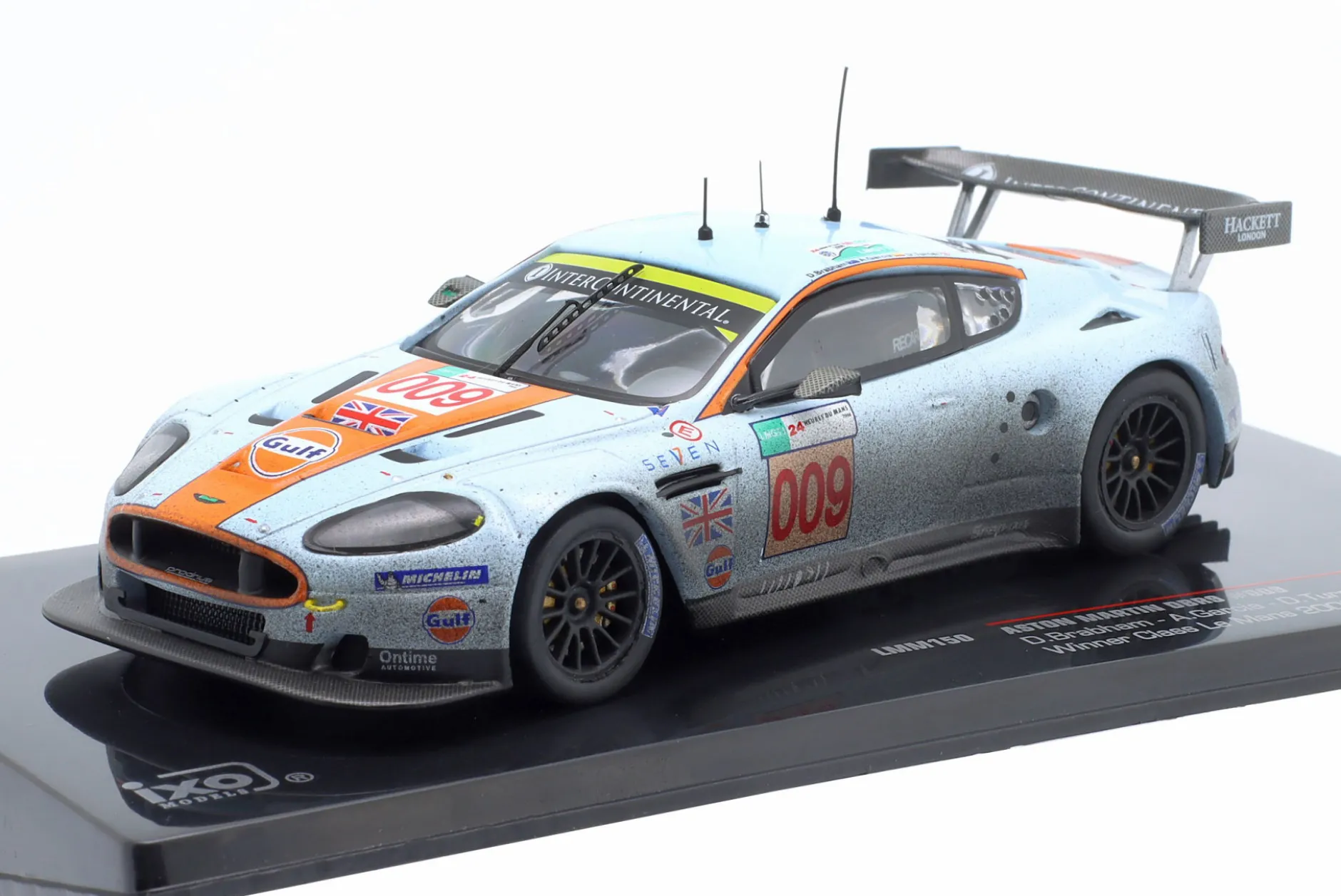 Aston Martin DBR9 #009 Sieger LMGT1 24h LeMans 2008 Aston Martin Racing 1:43 Ixo