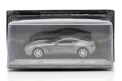 Aston Martin One-77 Baujahr 2009 silbergrau metallic 1:43 Altaya