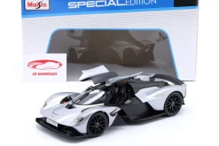 Aston Martin Valkyrie Baujahr 2022 silber 1:18 Maisto