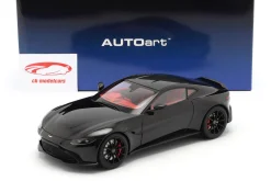 Aston Martin Vantage Baujahr 2019 schwarz 1:18 AUTOart