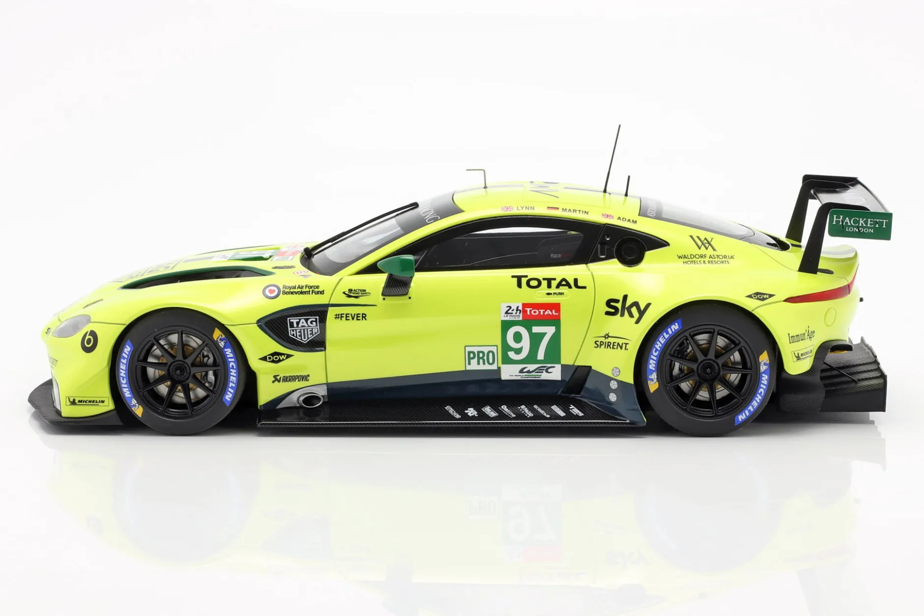 Aston Martin Vantage GTE #97 24h LeMans 2018 Lynn, Martin, Adam 1:18 AUTOart