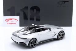 Aston Martin V12 Speedster Baujahr 2020 skyfall silber 1:18 GT-Spirit
