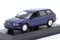 Audi A4 Avant Baujahr 1995 dunkelblau 1:43 Minichamps