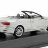 Audi A5 Cabriolet Baujahr 2017 florettsilber 1:43 Spark
