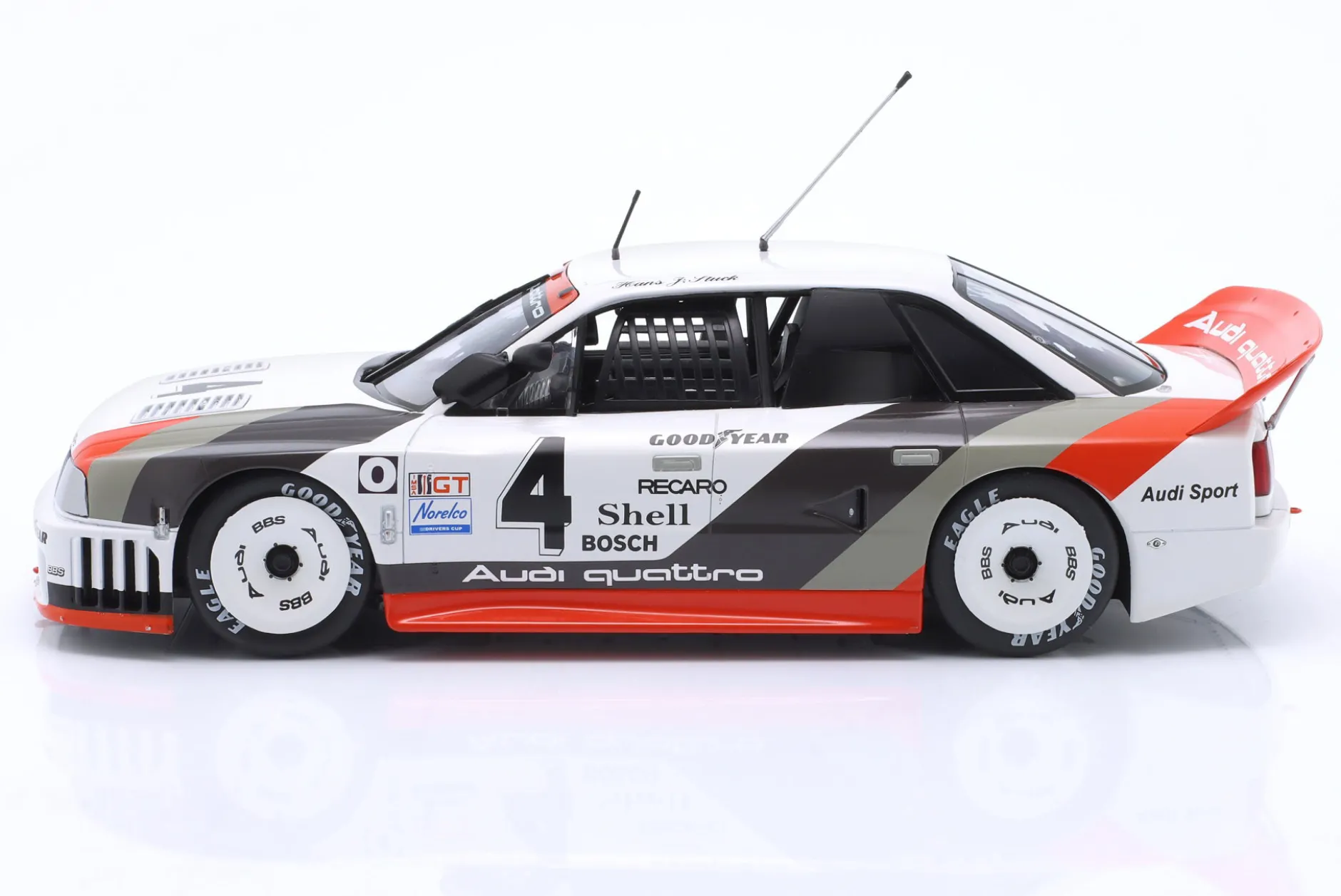 Audi 90 IMSA GTO #4 Sieger Laguna Seca IMSA 1989 H.J. Stuck 1:18 WERK83