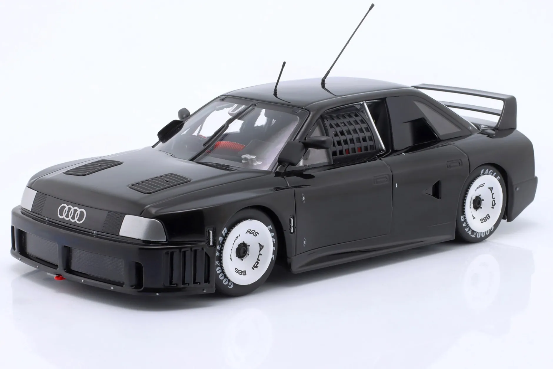Audi 90 IMSA GTO Test Car IMSA Series 1989 schwarz 1:18 WERK83