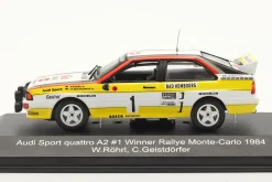 Audi quattro A2 #1 Sieger Rallye Monte Carlo 1984 Röhrl, Geistdörfer 1:43 CMR