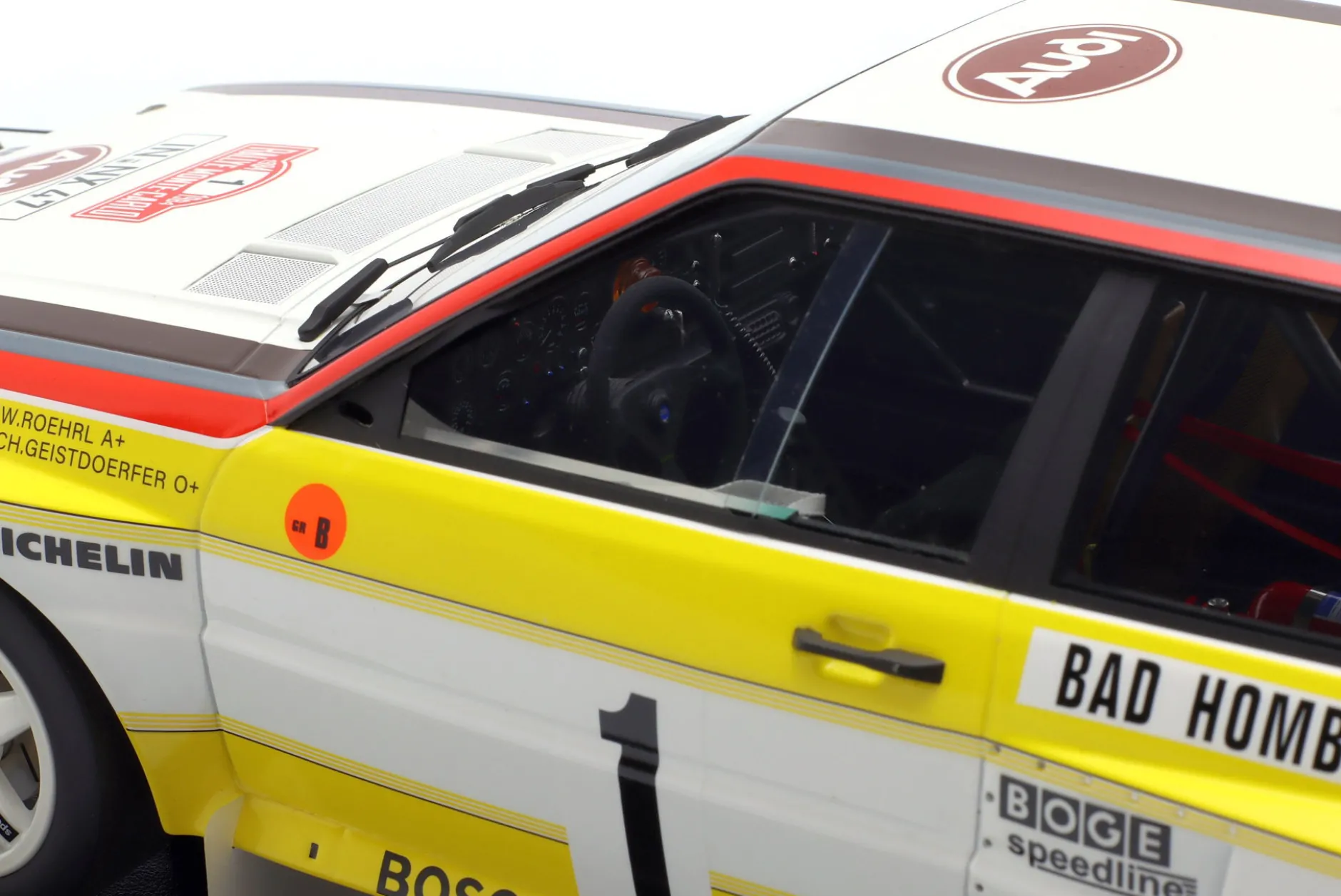 Audi quattro A2 #1 Sieger Rallye Monte Carlo 1984 Röhrl, Geistdörfer 1:12 TopMarques
