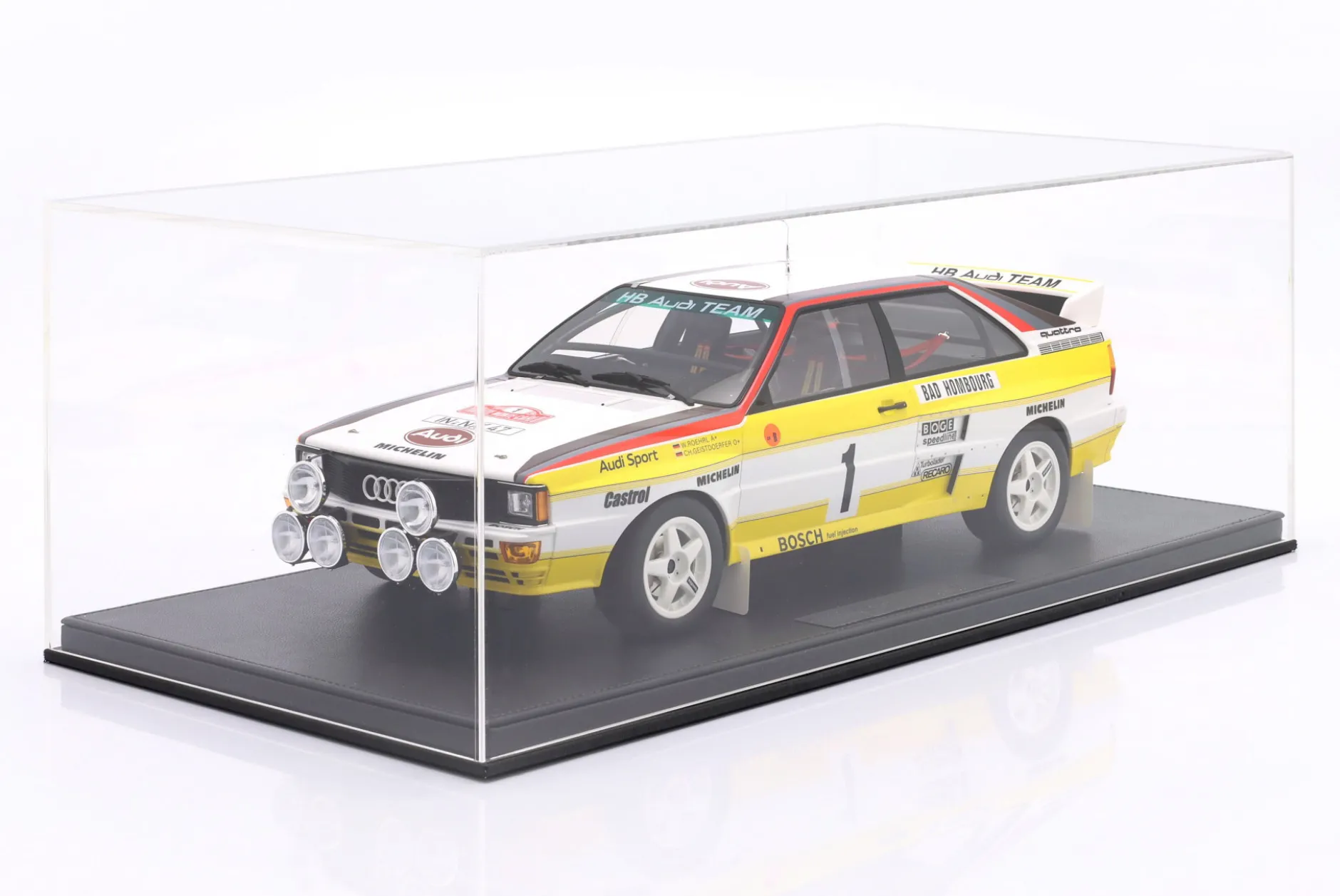 Audi quattro A2 #1 Sieger Rallye Monte Carlo 1984 Röhrl, Geistdörfer 1:12 TopMarques