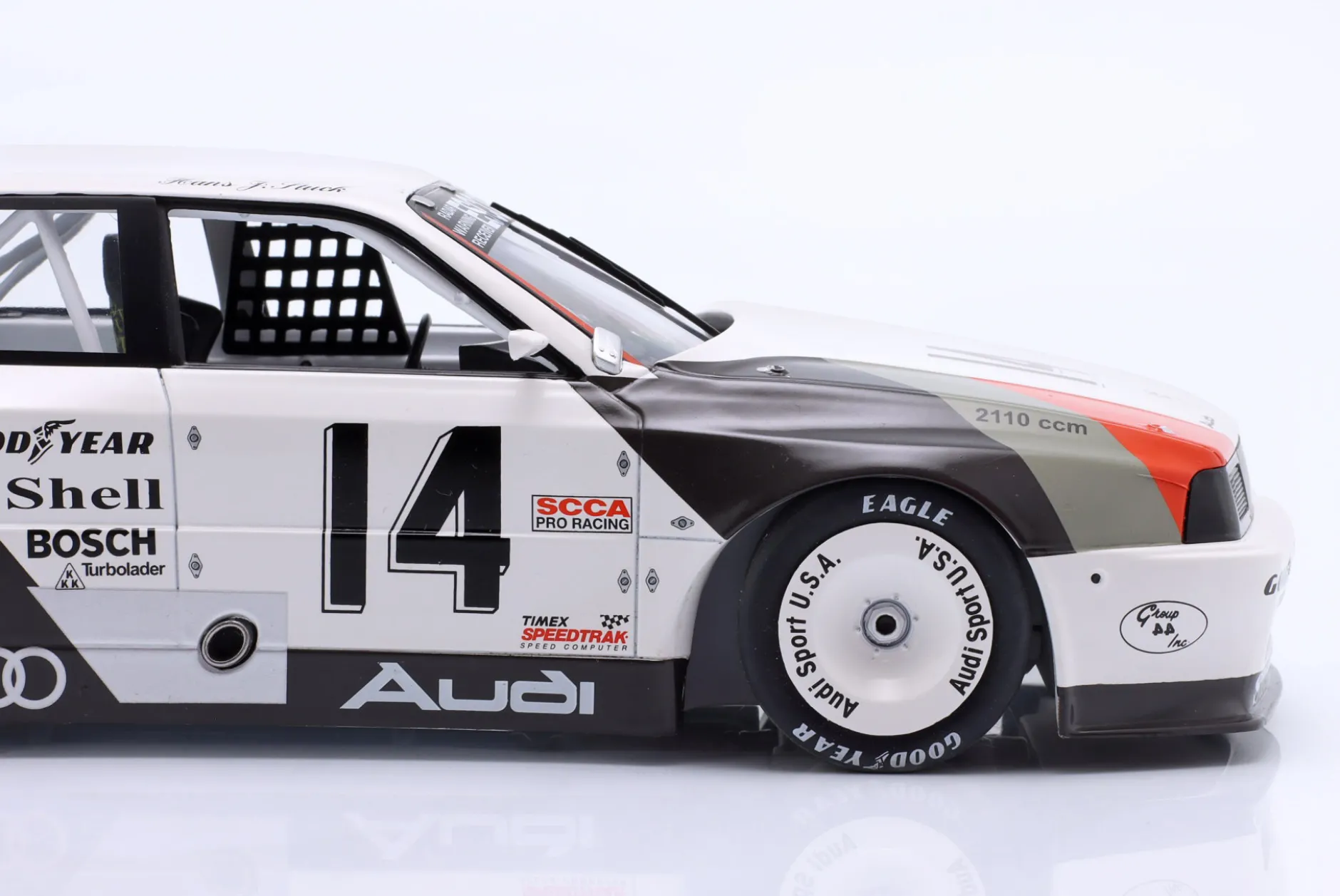 Audi 200 quattro #14 Sieger Cleveland Trans-Am 1988 H.J. Stuck 1:18 WERK83