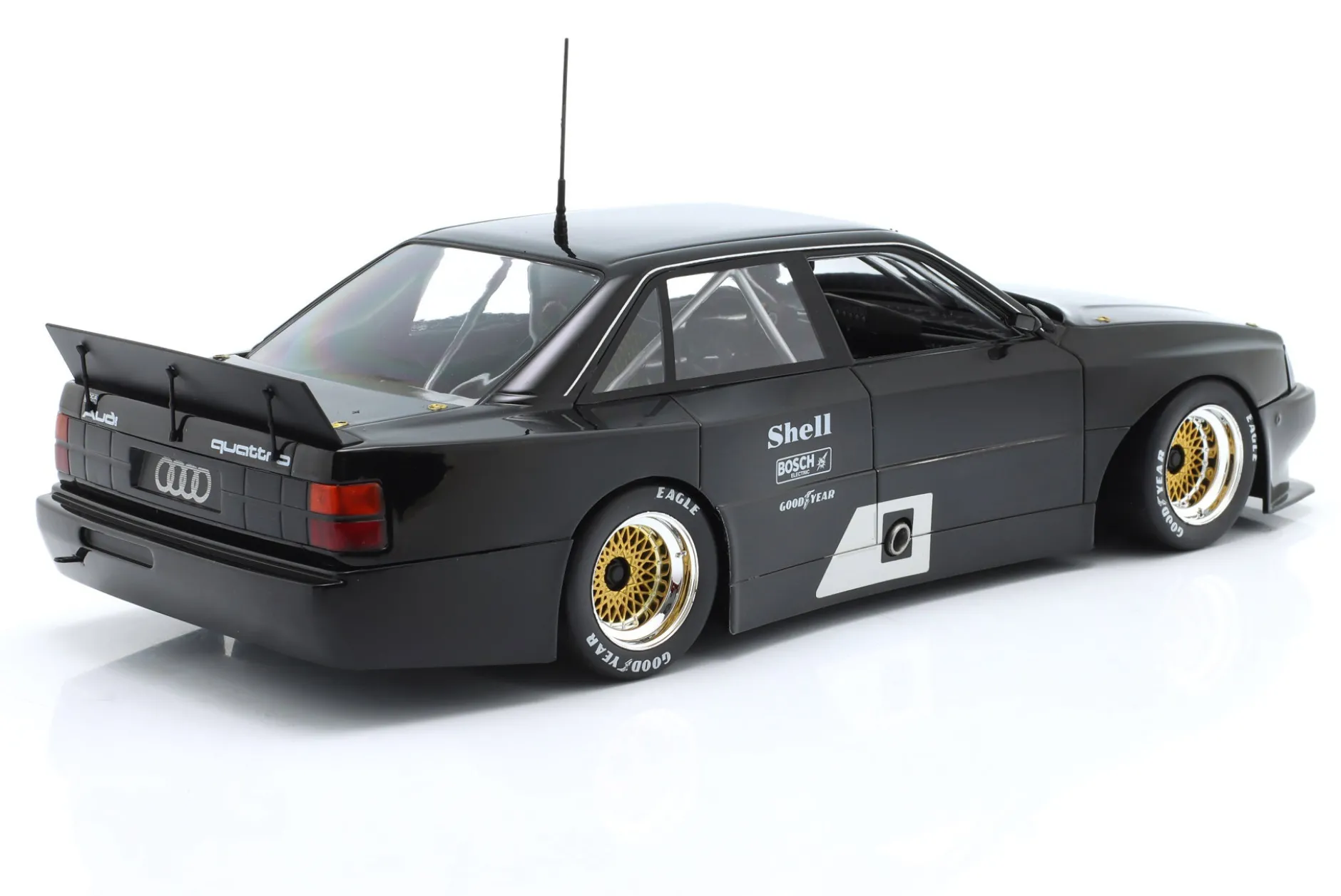 Audi 200 quattro Trans-Am Testcar 1987 schwarz 1:18 WERK83