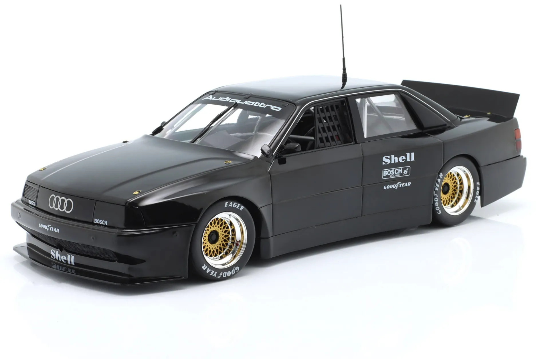 Audi 200 quattro Trans-Am Testcar 1987 schwarz 1:18 WERK83