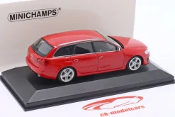 Audi RS 6 Avant (C6) Baujahr 2008 Misanorot perleffekt 1:43 Minichamps