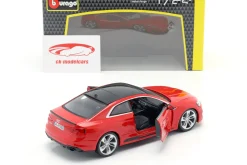 Audi RS 5 Coupe rot 1:24 Bburago