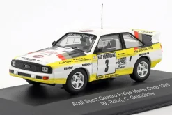 Audi Sport Quattro #3 2nd Rallye Monte Carlo 1985 Röhrl, Geistdörfer 1:43 CMR